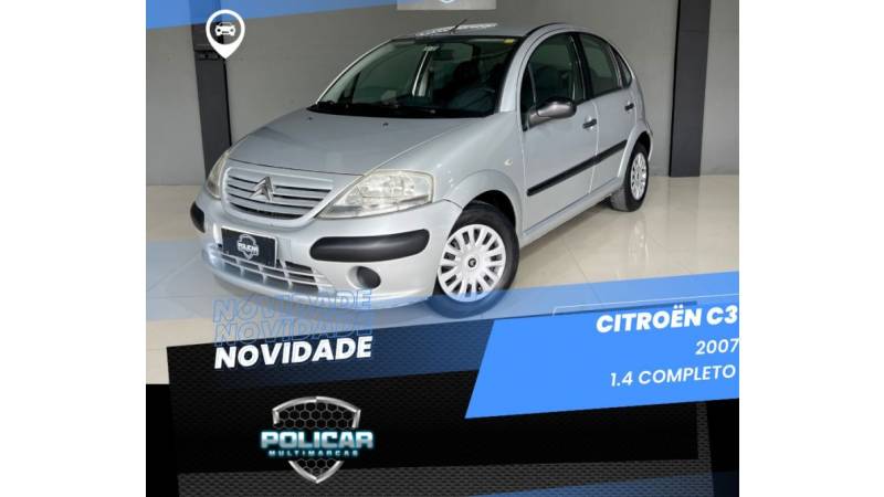 CITROËN - C3 - 2007/2007 - Prata - R$ 21.500,00