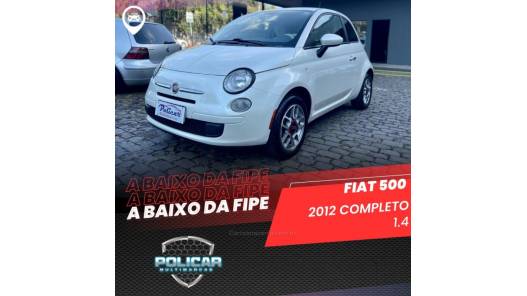 FIAT - 500 - 2012/2012 - Branca - R$ 38.500,00
