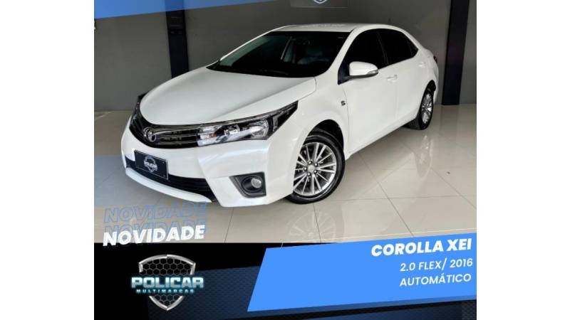 TOYOTA - COROLLA - 2015/2016 - Branca - R$ 85.900,00