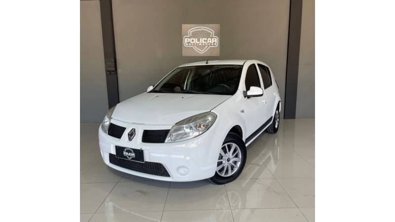 RENAULT - SANDERO - 2011/2011 - Branca - R$ 29.700,00