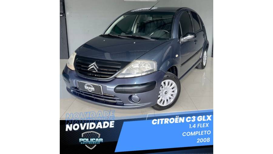 CITROËN - C3 - 2008/2008 - Cinza - R$ 22.900,00