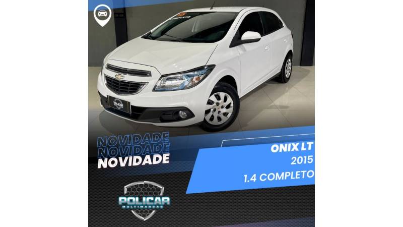 CHEVROLET - ONIX - 2014/2015 - Branca - R$ 46.900,00