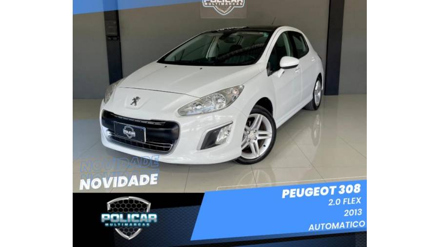 PEUGEOT - 308 - 2013/2013 - Branca - R$ 40.900,00