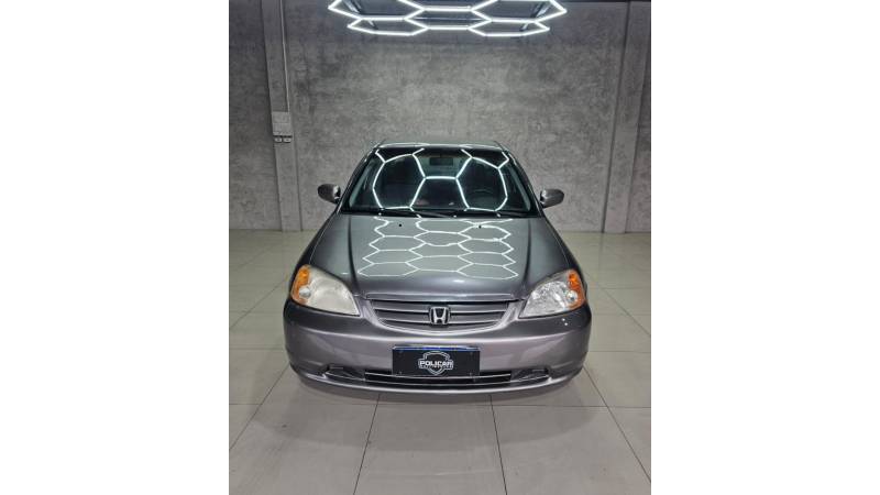 HONDA - CIVIC - 2003/2003 - Cinza - R$ 24.900,00
