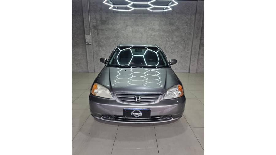 HONDA - CIVIC - 2003/2003 - Cinza - R$ 24.900,00
