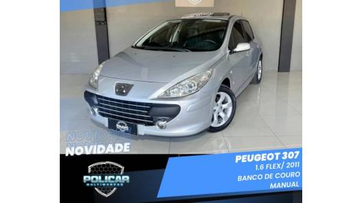 PEUGEOT - 307 - 2010/2011 - Prata - R$ 30.900,00