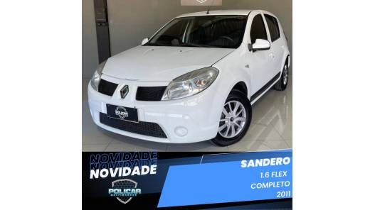 RENAULT - SANDERO - 2011/2011 - Branca - R$ 29.700,00