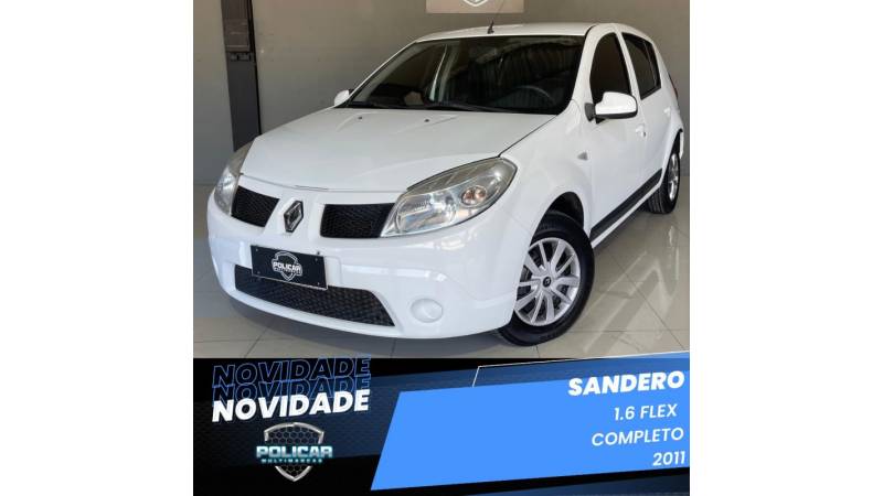 RENAULT - SANDERO - 2011/2011 - Branca - R$ 29.700,00