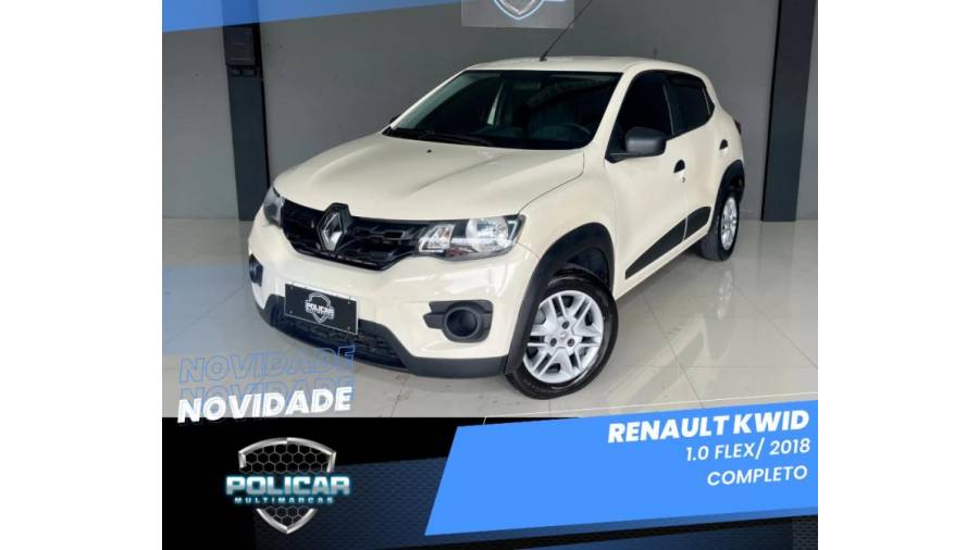 RENAULT - KWID - 2018/2018 - Bege - R$ 42.900,00