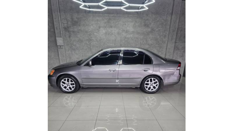 HONDA - CIVIC - 2003/2003 - Cinza - R$ 24.900,00